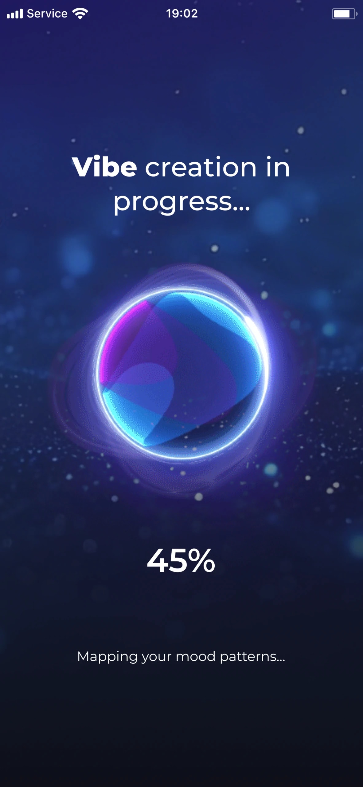 Your vibe, generating